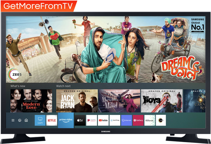Samsung 80 Cm (32 Inch) Hd Ready Led Smart Tizen Tv With Voice Search(Ua32Te40Fakxxl)