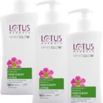 Lotus Herbals Whiteglow Skin Whitening & Brightening Hand & Body Lotion Spf-25 I Pa+++(1200 Ml)