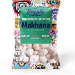 Happilo Premium Jumbo Fox Nuts (Phool Makhana) Lotus Seeds(Makhana)(100 G)