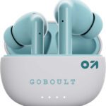 Goboult (Previously Boult) W20 With Enc Mic,40H Battery Life,Low Latency Gaming, 5.3V Bluetooth(Glacier Blue, True Wireless)