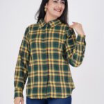 Mona Creation Women Solid Formal Yellow Shirt