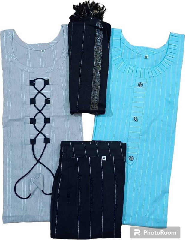 Lawadiya Fashion Women Kurta Pant Dupatta Set