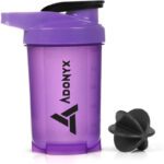 Adonyx 500 Ml Plastic Shaker(Pack Of 1, Purple)