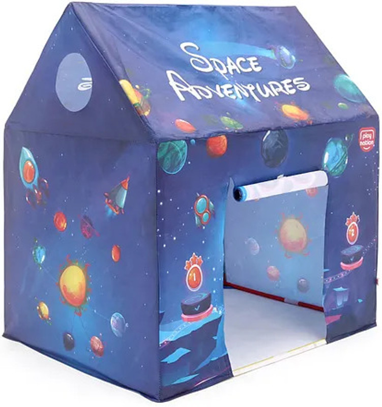 Play Nation Playnation Playtime Explore Space Foldable Tent House – Blue(Blue)