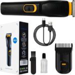 Seegate New Powerful Rechargeable Electric Hair Clipper Trimmer For Men & Women Fully Waterproof Trimmer 60 Min  Runtime 1 Length Settings(Black, Yellow)