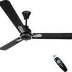 Kenstar Snow Breeze With 2 Year Warranty Bldc Motor With Remote 1200 Mm Ceiling Fan(5 Star | Matte Black | Pack Of 1)