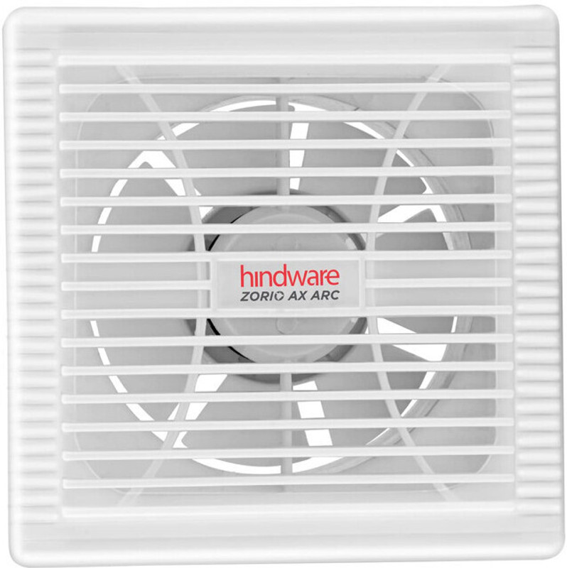 Hindware Zorio Ax Arc Pack Of 1 150 Mm With 1 Year Warranty 150 Mm Exhaust Fan(White | Pack Of 1)