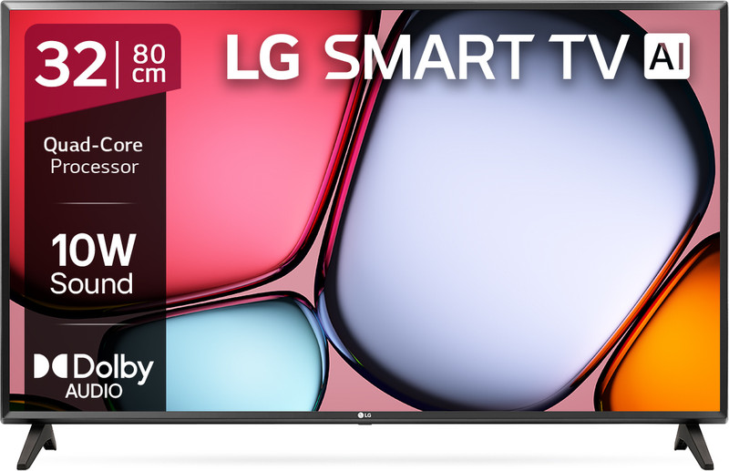 Lg 32Lmbptc 80 Cm (32 Inch) Hd Ready Led Smart Webos Tv With Core Processor, Hdr, 60 Hz Refresh Rate, Dts Virtual:X, Dolby Audio(32Lm563Bptc)