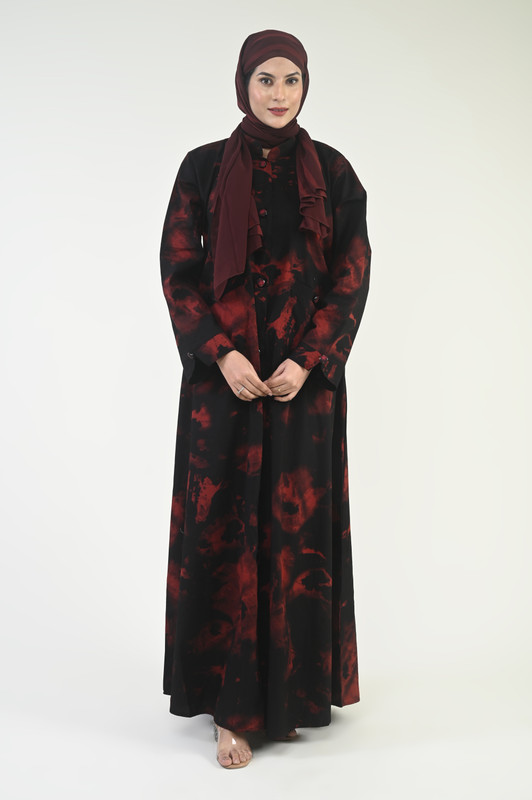 Ruzain Al Wafi Cotton Printed Coat
