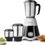 Longway Super Dlx 700 W Juicer Mixer Grinder(Super | 3 Jars | Black, Grey)