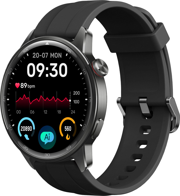 Realme Watch S2, 1.43″ Amoled Display, Super Ai Engine & Upto 20 Days Battery Smartwatch(Black Strap, One Size)