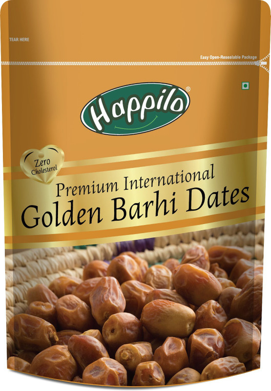 Happilo Premium Golden Barih Dates Value Pack Dates(1 X 500 G)