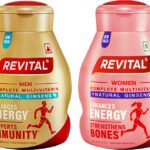 Revital H Multivitamin For Men+Women With Natural Ginseng, 10 Vit & 9 Min (30Tab + 30Cap)(2 X 30 Capsules)