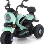 Little Rides Harley 6V Electric Kids Bike With Rechargeable 6.5 Ah Battery Bike Battery Operated Ride On(Green)