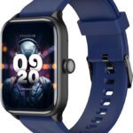 Cellecor Stew 1.83″ Bt Calling, 500 Nits, Ai Voice Assistant,Spo2,Hr, Split Screen Smartwatch(Blue Strap, Free Size)