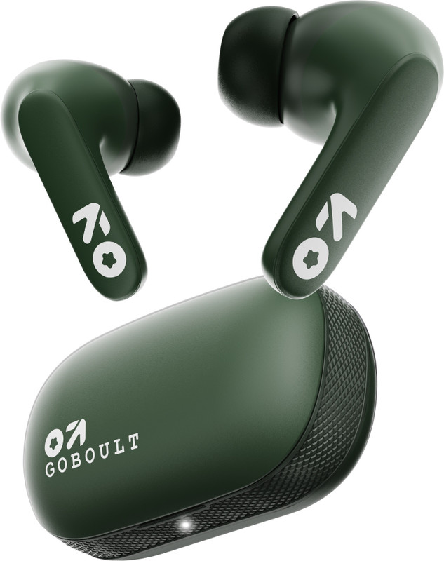 Goboult (Previously Boult) Y1 With Zen Enc Mic, 50H Battery, Fast Charging, Pro+ Calling Bluetooth(Green, True Wireless)