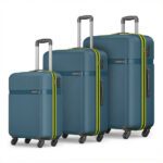 Safari Magnum Fury Set Of 3 (Small 55Cm | Medium 65Cm | Large 75Cm) 4W Cabin & Check-In Set 4 Wheels – 30 Inches