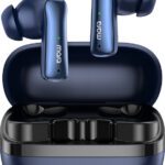 Marq By Flipkart Rhythm Q0824 30 Hours Playtime Type C Fast Charging Bluetooth Dual Mic Enc Bluetooth(Blue, True Wireless)