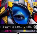 Uniboom Ultima 108 Cm (43 Inch) Full Hd Led Smart Android Tv 2025 Edition With 30W Sonic Boom Speakers- Aura Vision+ Display – Mobile Screen Cast – 1000+ Smart Apps – Games(43S-Ult-Aed)