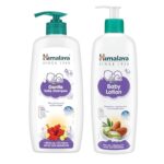Himalaya Baby Shampoo (400Ml) + Baby Lotion (400Ml) – Combo Set| No.1 Doctor Recommended Brand