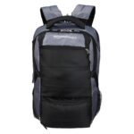 Amazon Basics 29 L 5 Compartment Laptop Backpack For Unisex | Spacious Front Pocket And Back Padding | For Travel, Outdoor, College | 34 L X 20 W X 48.5 H Cm | Grey, Black