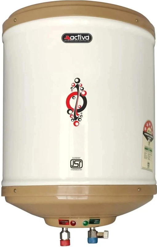 Activa Amazon 10 L Storage Water Geyser | 5 Star Bee Energy Rating(Ivory)