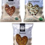 Wonderland Foods Hand Picked Premium Combo Of Platinum Almonds, Cashews, Raisins(3 X 250 G)