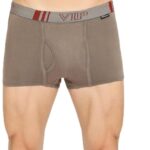 Vip Brando Plain Trunks 100% Super Combed Cotton Assorted Underwear For Men’S-95Cm (Pack Of 3)