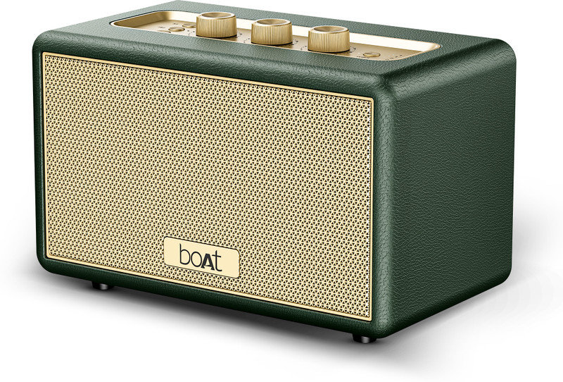 Boat Stone Opus(2025 Launch),12 Hrs Battery, Multilink, Tws Feature, Premium Design 80 W Bluetooth Speaker(Sea Green, Mono Channel)