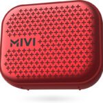Mivi Roam2 24Hrs Playback, Bass Boosted, Tws Feature, Ipx67 5 W Bluetooth Speaker(Red, Mono Channel)