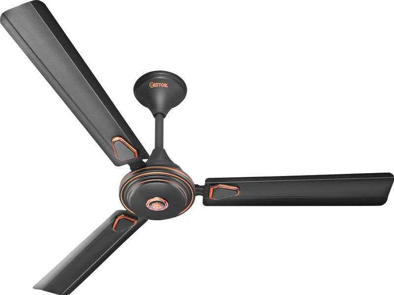 Gestor Amazy Decorative Ultra High Speed 48 Inch With 36 Months Warranty Ultra High Speed 1200 Mm Ceiling Fan(Smoked Brown | Pack Of 1)