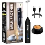 Pro365 Premium Coffee Frother | Quick Charge Long Lasting 20 Days Battery | Free E-Recipe Book Included Qr Code |1 Year Brand Warranty| Egg Beater|