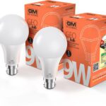 Gm 9 W Basic Standard B22 Led Bulb(White, Pack Of 2)