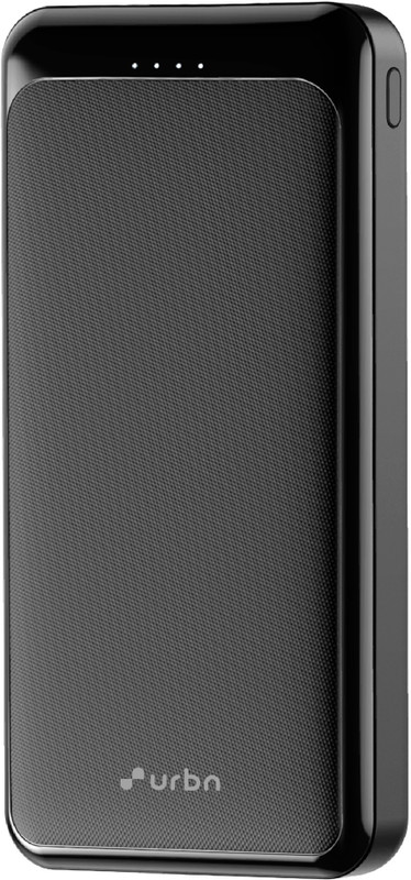Urbn 10000 Mah 22.5 W Power Bank(Black, Lithium, For Mobile, Tablet, Earbuds)