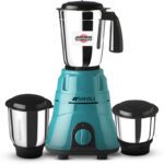 Sansui Plus 500 W Juicer Mixer Grinder(Allure Plus | 3 Jars | Black, Blue)