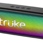 Truke Thunderbar With 6Hrs Playtime, Dual 52Mm Driver, Rgb Leds,Portable 16 W Bluetooth Speaker(Black, Stereo Channel)