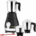 Butterfly Arrow 500 W Juicer Mixer Grinder(Arrow | 3 Jars | Grey)