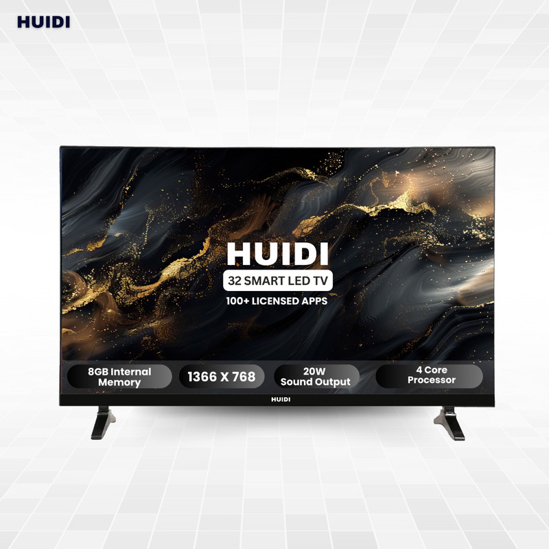 Huidi Hd4Fspro 80 Cm (31.5 Inch) Hd Ready Led Smart Android Based Tv(Hd4Fspro)