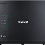 Luminous 900 Va Icon Black | Led Indicators | Fast Charging | Easy Installation | With 24 Months Warranty Pure Sine Wave Inverter(1100/12V)