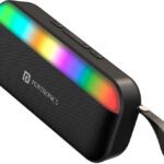 Portronics Plugs 3 15W Portable Bluetooth Speaker, Inbuilt Mic, Dynamic Rgb Light, Bt 5.3V 15 W Bluetooth Speaker(Black, Mono Channel)