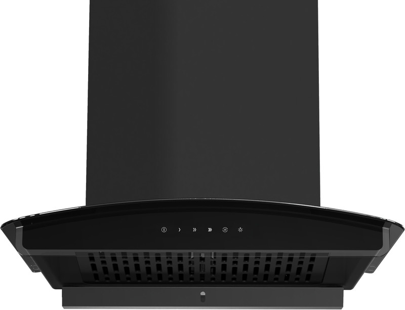 Hafele Crv 60 Plus Auto Clean Wall Mounted Black 1400 Cmh Chimney