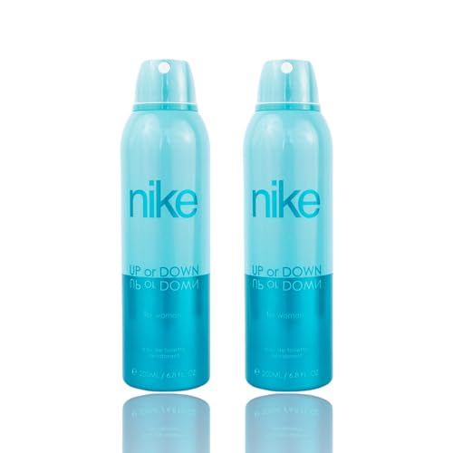 Nike Up Or Down Deodorant For Women – Confidence-Boosting Fragrance – Pack Of 2 (200Ml Each)
