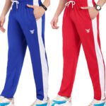 Go Devil Striped Men Multicolor Track Pants