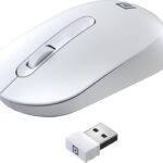 Portronics Toad 13 Combo, Por 10005 / 1200 Dpi (Pack Of 5) Wireless Ambidextrous Optical Mouse(2.4Ghz Wireless, White)