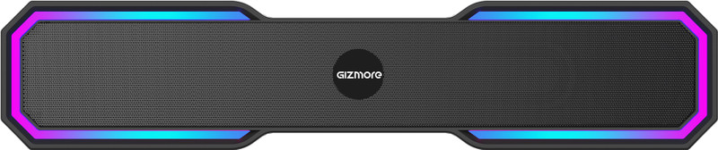 Gizmore Gizbar 1600 Rock With Rgb Light Sync, Quad Mode, 6 Hours Playtime ,Tws Function 16 W Bluetooth Soundbar(Black, Stereo Channel)