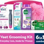 Veet Premium Multipurpose Grooming & Shower Kit Women(6 Items In The Set)