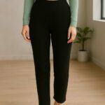 Dollar Missy Straight Fit Women Black Trousers
