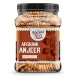 Marwar Seth Naturally Dried Premium Anjeer 1000Gm | Soft Juicy Figs Dry Fruit | No Added Sugar | Rich Source Of Fiber | Low In Fat | Healthy Snack Jar Pack