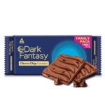 Sunfeast Dark Fantasy Choco Chip, Crunchy Chocolate Cookies Loaded With Choco Chips, 350G