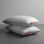 Sleepyhead Polyester Fibre Sleeping Pillow Pack Of 2 Geometric(Grey)